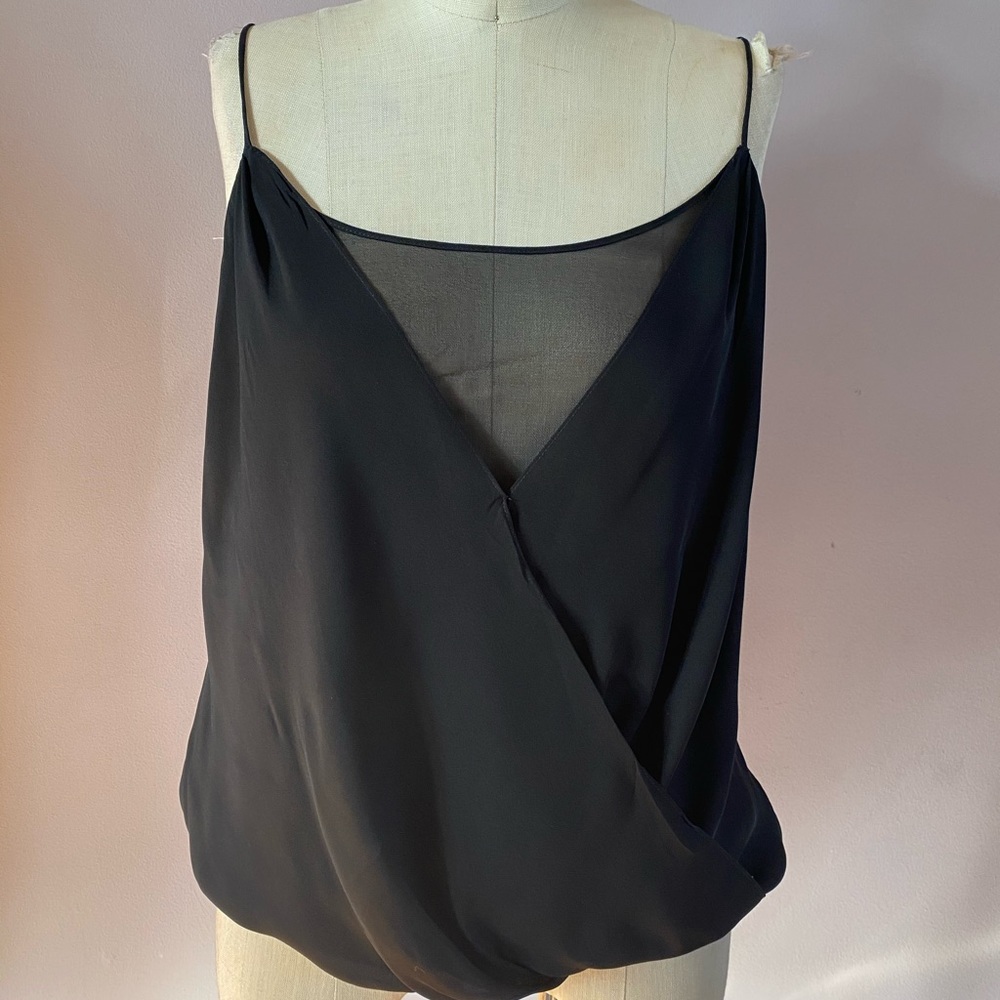 JAYGODFREY silk blousy tank top